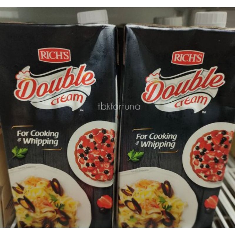

Rich Double Cream 1liter (Hanya Kiriman Instan)
