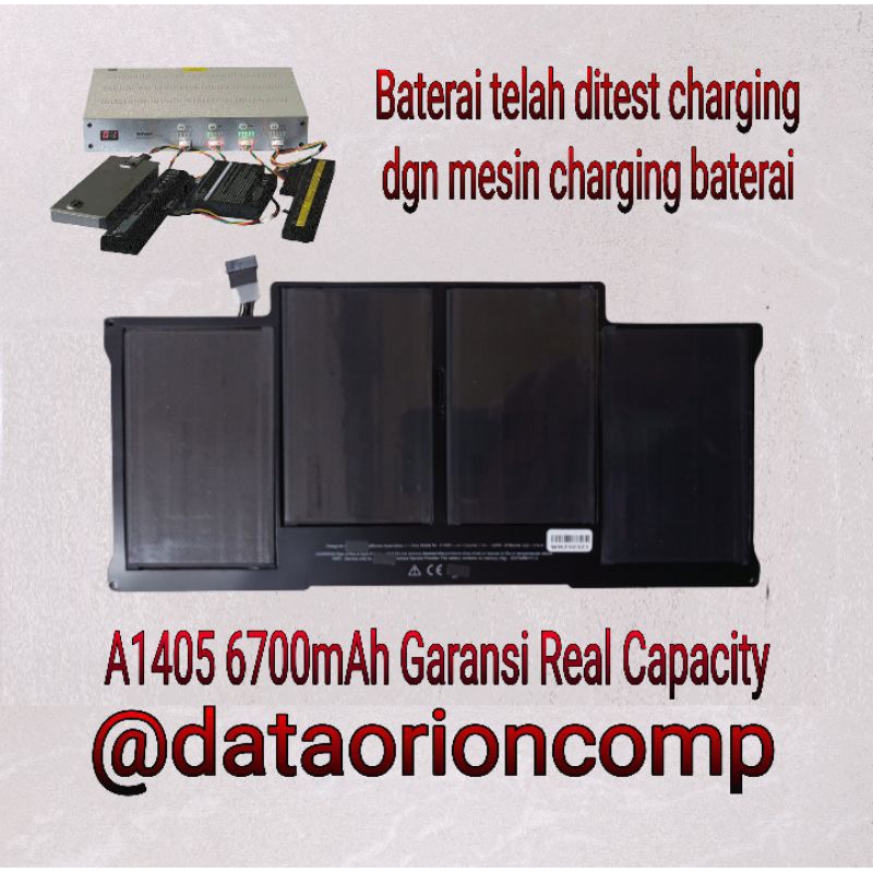 Baterai Apple macbook A1405 A1496 A1466 A1369