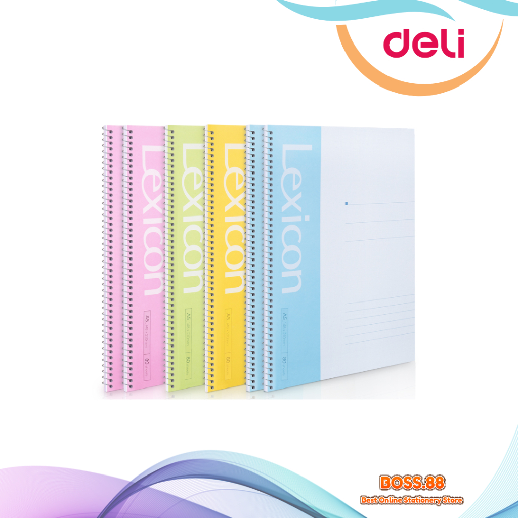 NOTES SPIRAL / BUKU CATATAN SPIRAL DELI A5 7684