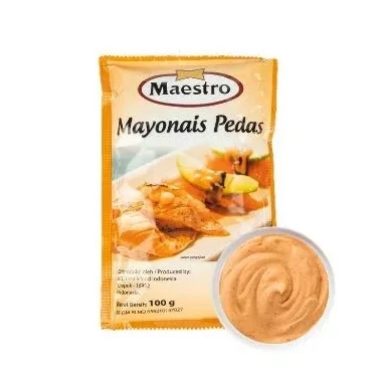 MAESTRO Mayonais Pedas 100 gr