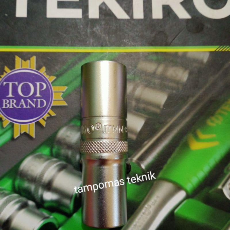 Mata Sok Panjang 17mm DR.1/2" Tekiro Kunci Sok 17mm