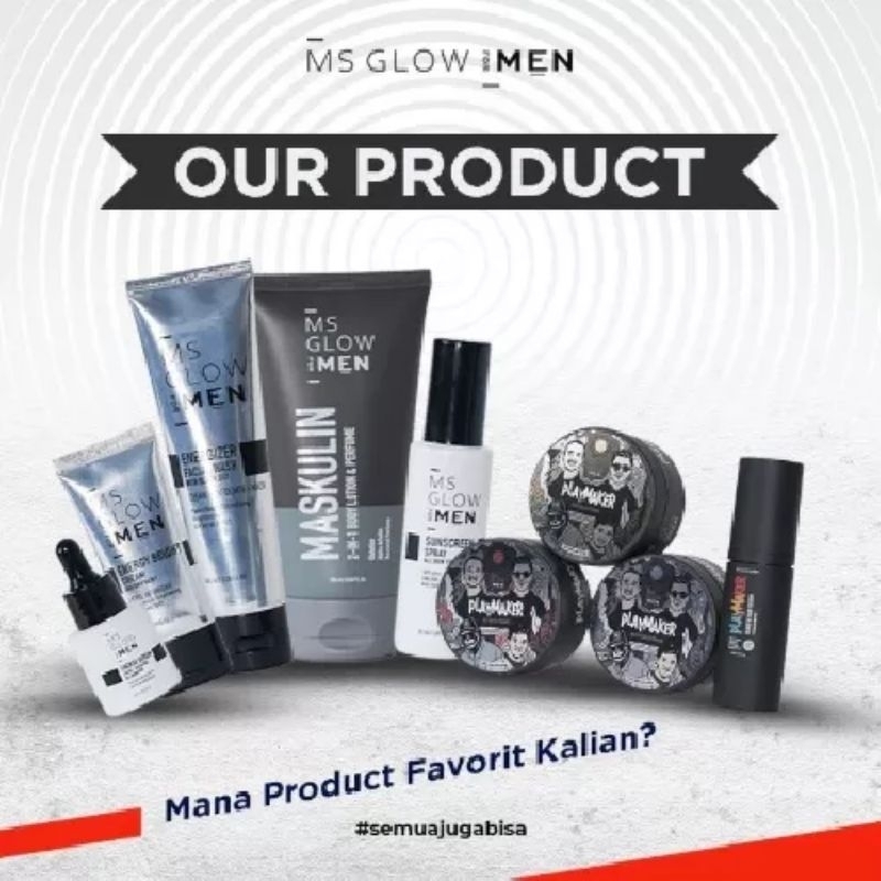 MS GLOW FOR MEN ALL VARIAN