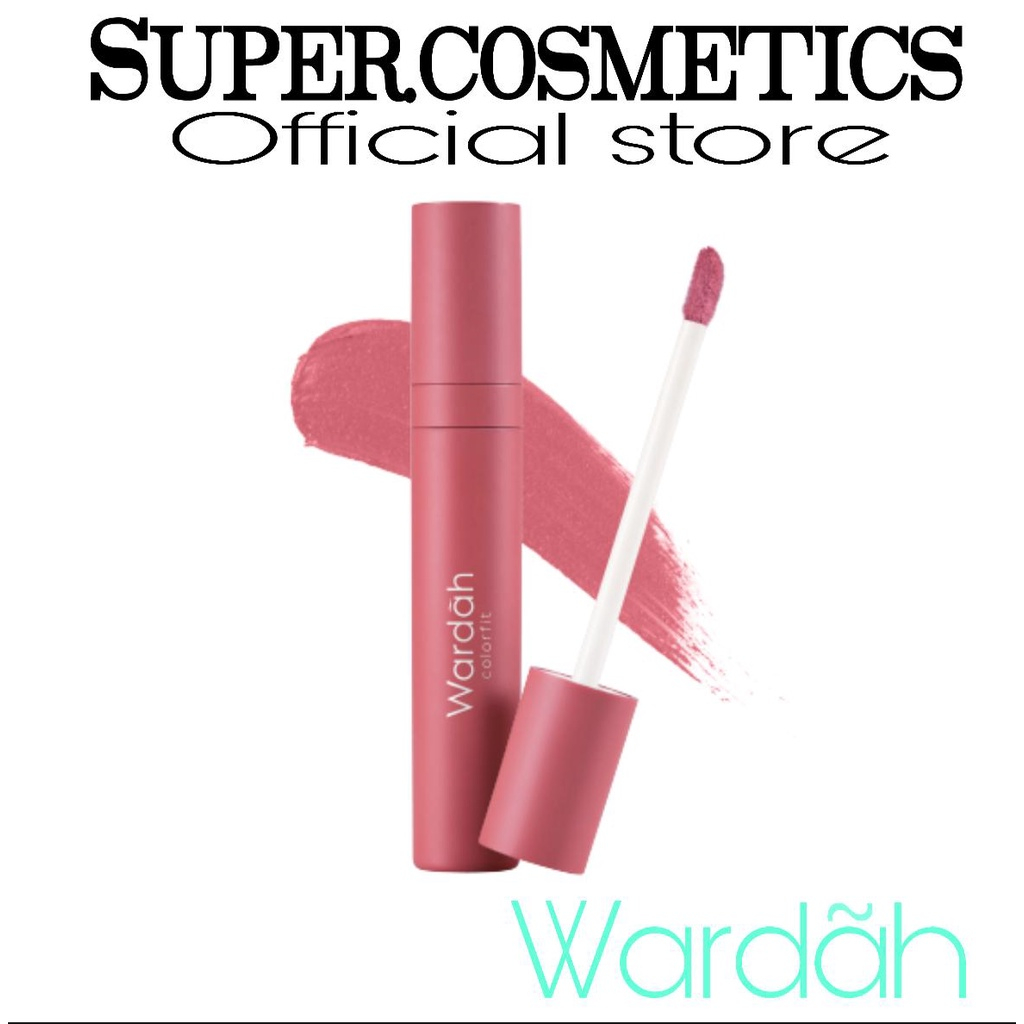 TERMURAH!!! Wardah Colorfit Velvet Matte Lip Mousse 4 g