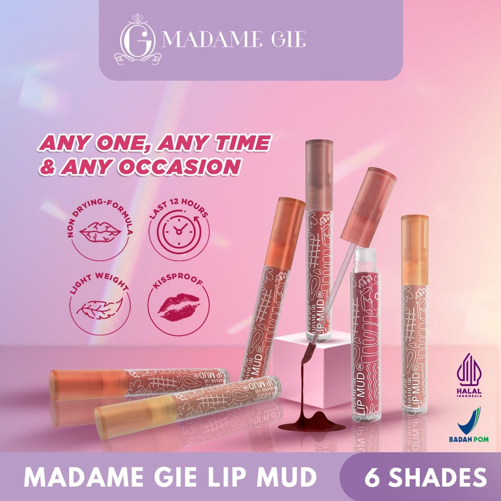 Madame Gie Lip Mud - 5g