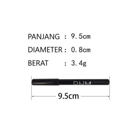 DNM Pensil Eyebrow Pencil Anti Air Waterproof Long Lasting