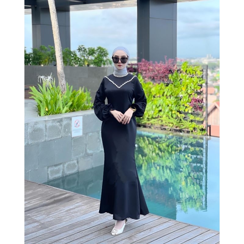 JASMINE DRESS GAMIS MAXMARA MIX PAYET MUTIARA TERLARIS/UMBRELLA GAMIS PESTA KONDANGAN VIRAL FASHION MUSLIM WANITA TREND KEKINIAN 2023/FAR MOSLEMSTORE