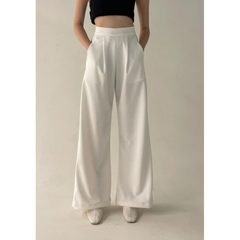 NEW WITH TAG AVGAL Torry Pants in White | kulot avgal | celana avgal