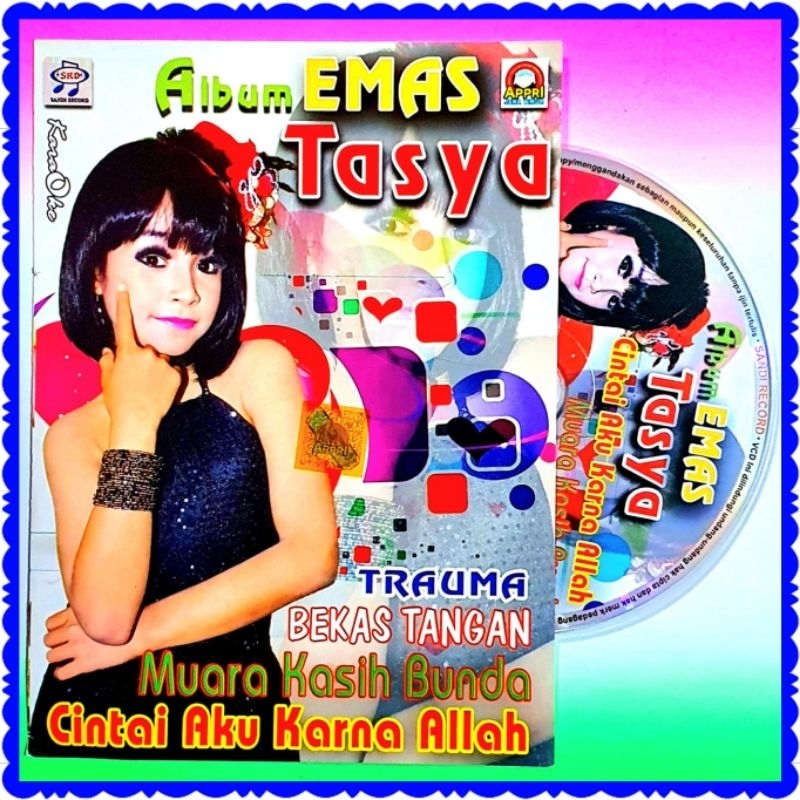 KASET VCD LAGU TASYA BISA KARAOKE VOCAL ON OF AKTIF-KASET VCD ALBUM TASYA-KASET DVD ADELLA-LAGU KARA