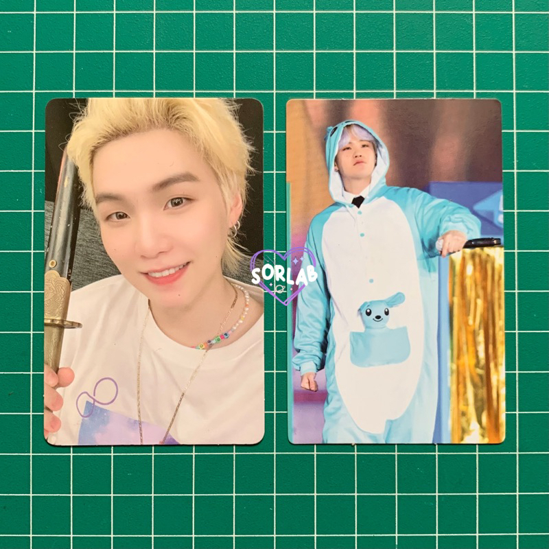 [OFFICIAL] PHOTOCARD PC BTS SUGA / MIN YOONGI 4TH MUSTER DVD & MUSTER SOWOOZOO BLURAY (SWZ BR)