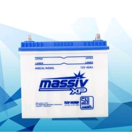 AKI BATTERY MASSIV XP NS60L VOXY LIVINA EVALIA ETIOS