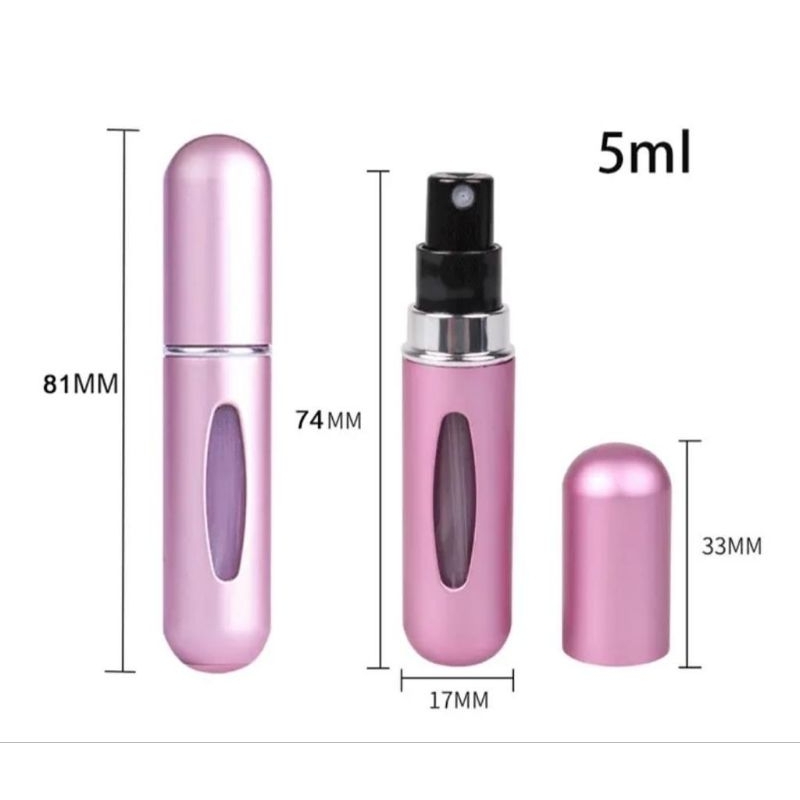 Botol Parfum Portable Mini 5ml Botol Refill