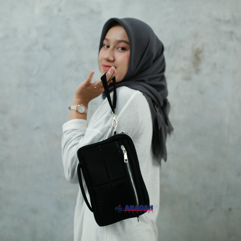 Dompet Wanita Hand Bag Puffy Tas Selempang Wanita Puffy Bag Handel Bag