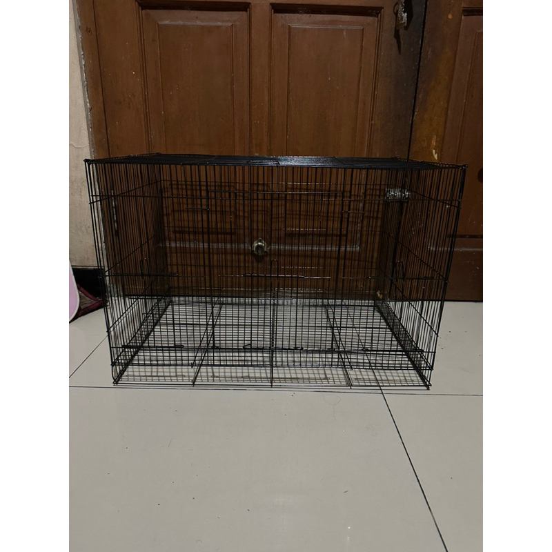 KANDANG KUCING MURAH SIZE L 60x40x40 CM