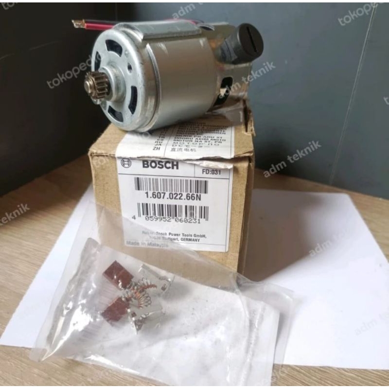 motor DC+carbon brush GSB 180 Li / GSR 180 Li Bosch original
