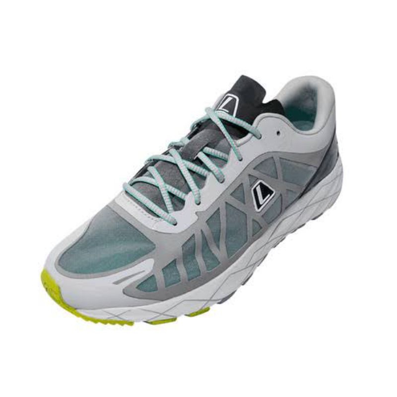 Sepatu League Lari Abu Valiant U Running Shoes Pria Original Murah Terbaru