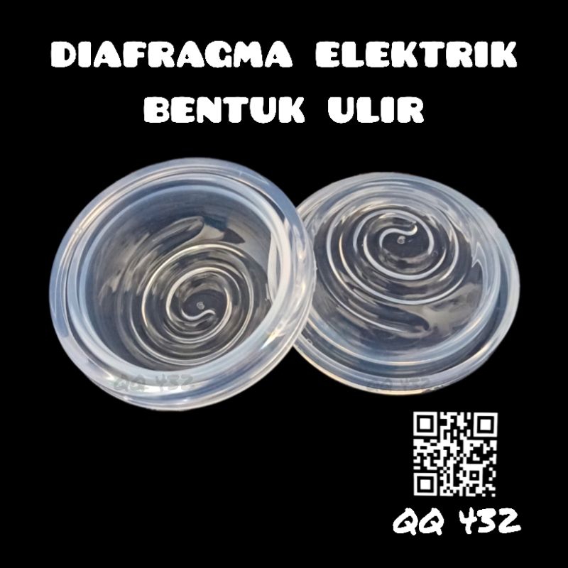 [New Item] Membran diafragma elektrik tipe ULIR Suku cadang pompa asi elektrik Sparepart breastpump Air cylinder membrane diaphragm backflow protector universal