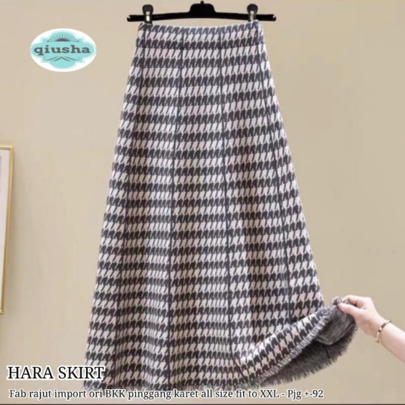 HARA KNIT SKIRT ROK RAJUT IMPORT PANJANG BANGKOK BKK
