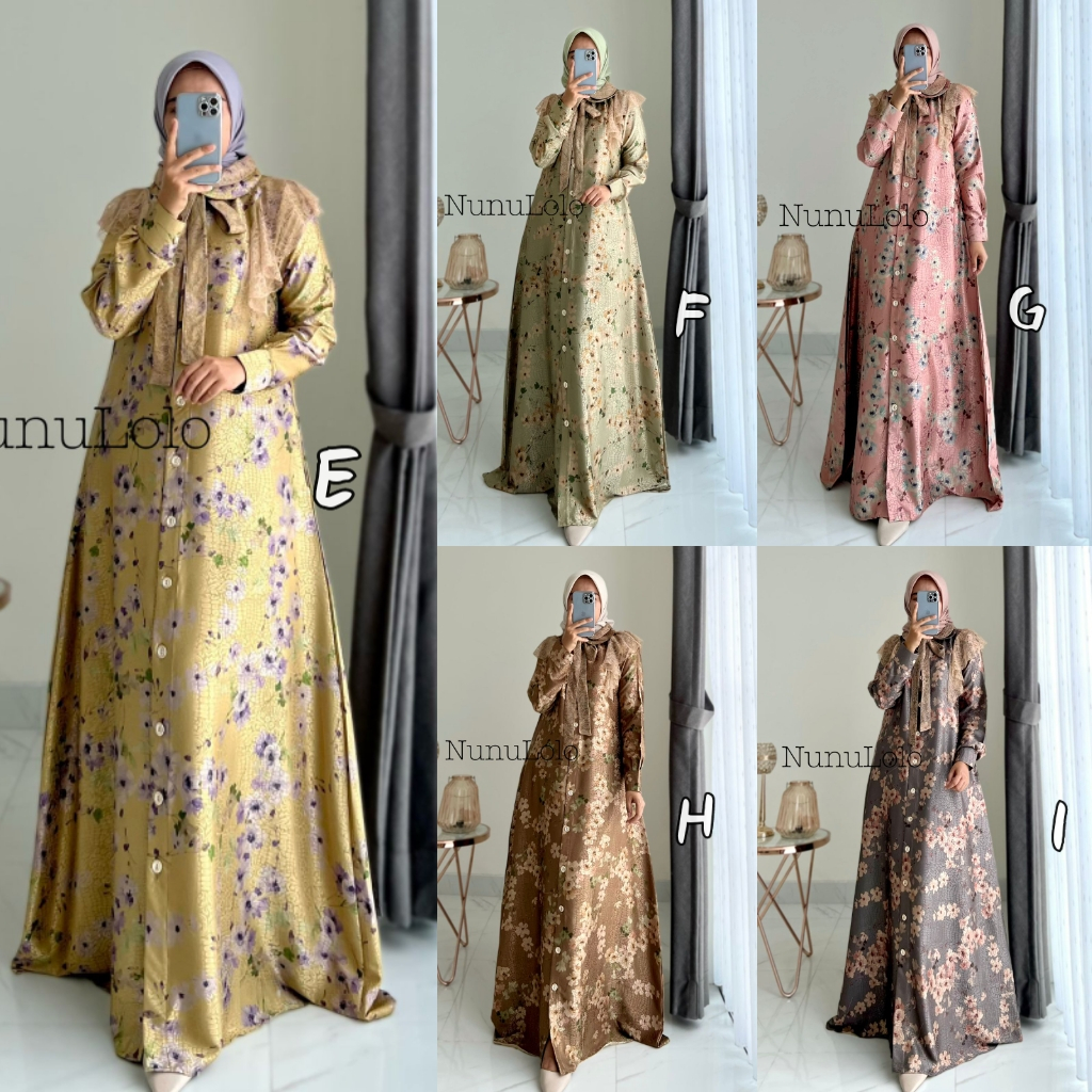 Gamis SAFIRA DRESS Original by NUNULOLO