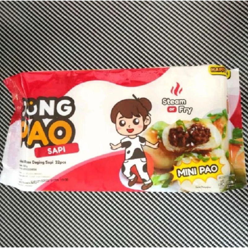 

Jung Pao Mini Pao / Bakpao Mini Sapi 32 pcs Jungpao Minipao