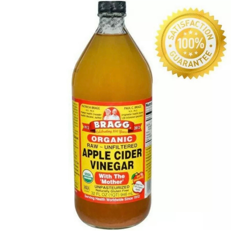 

Bragg apple cider vinegar 946ml / cuka apel organik 946ml