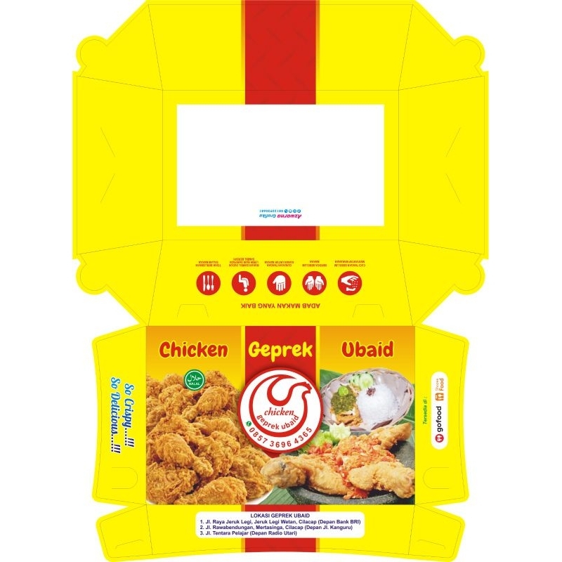 

Dus custom soulmate chicken/laminasi dalam