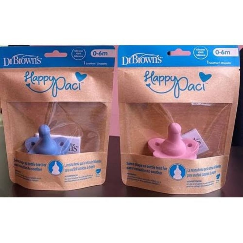 empeng silicone dr.browns happy paci