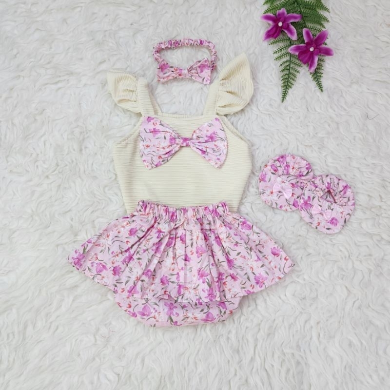 Set Rok Jumper Pita *flower* babygirl