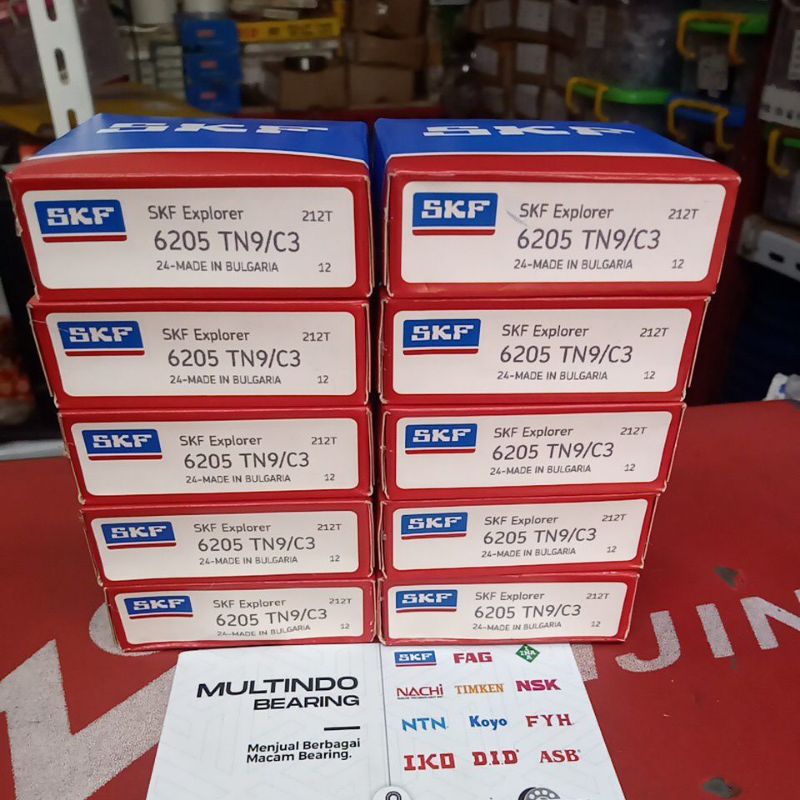 Bearing 6205 TN9 C3 SKF ORIGINAL