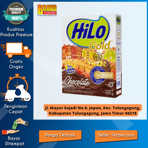 

Bravo Supermarket Tulungagung - Hilo Gold Chocolate 250g