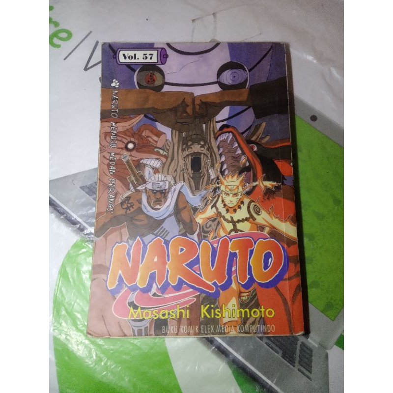 Komik Naruto 57 bekas