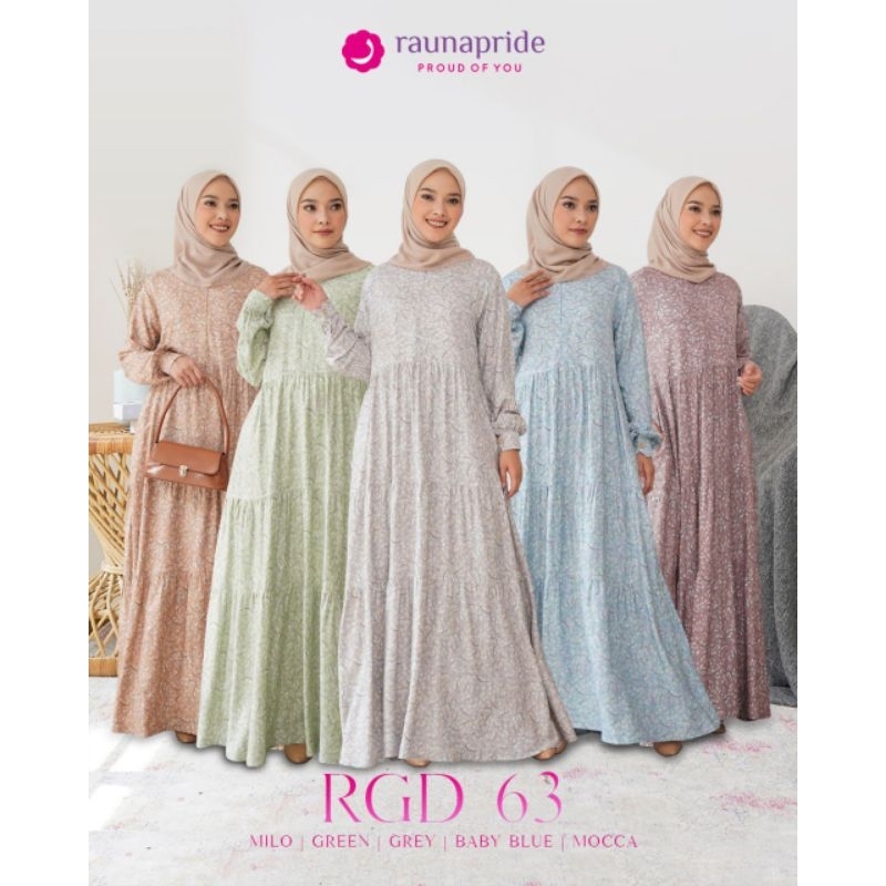 Gamis Rayon Terbaru by RAUNAPRIDE Rgd 63