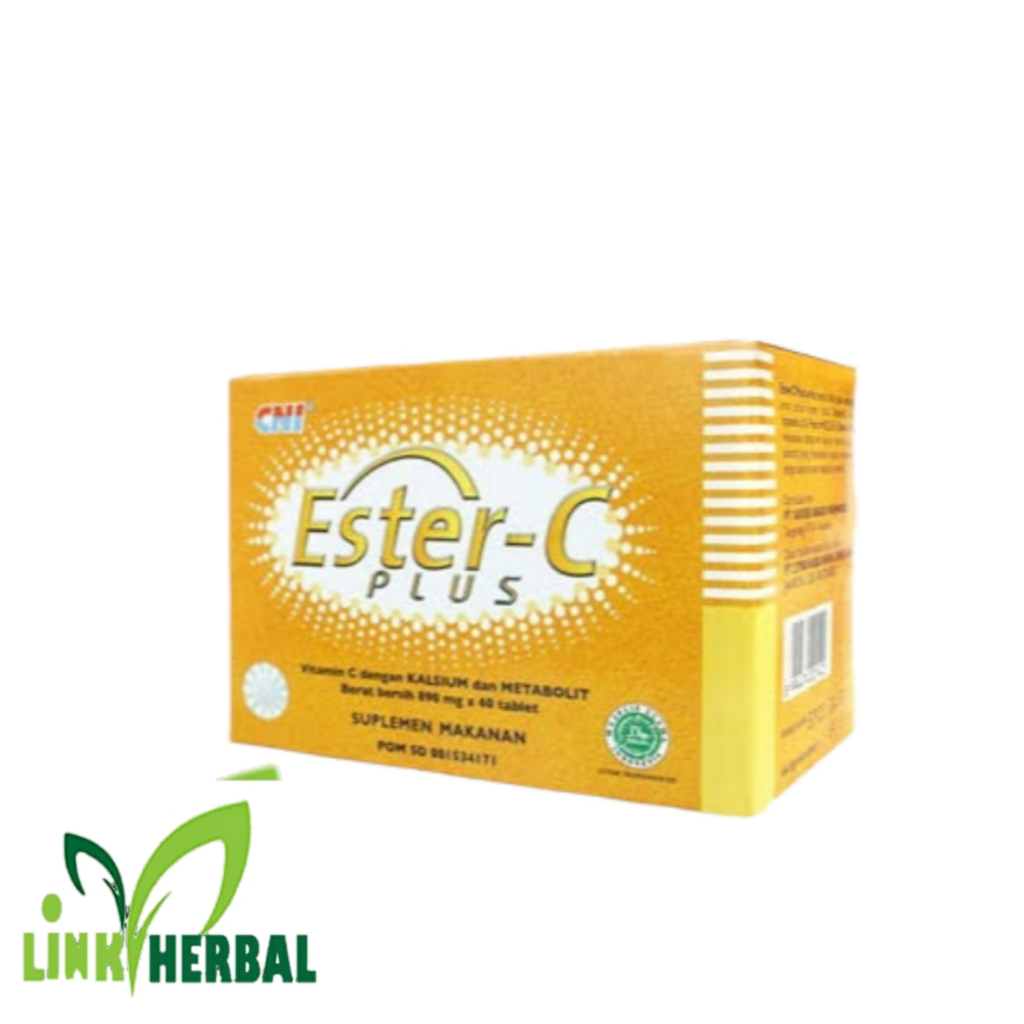 Suplemen Makanan Ester-C Plus 40 Tablet | Membantu menjaga Kesehatan Tubus | Ester C Plus | Vitasigi