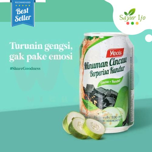 

Yeos Winter Melon 300 ML / Can Minuman Kaleng Berperisa Buah Kundur Agar Jelly Instant