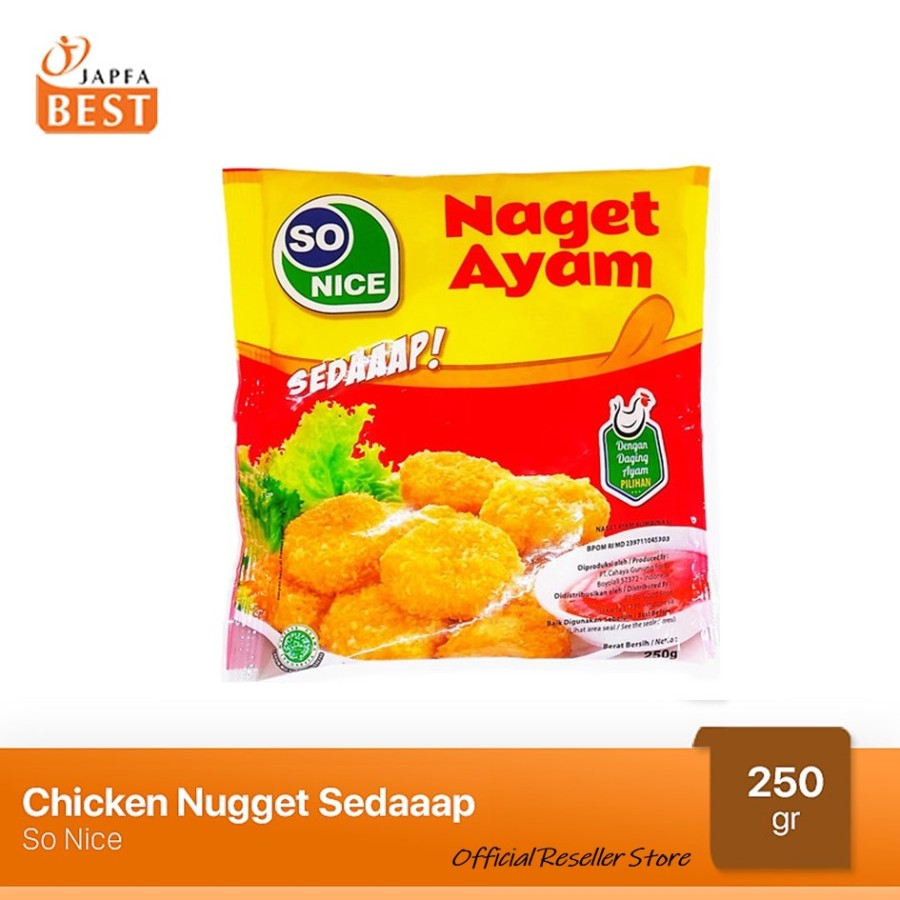 

SO NICE Sedaaap NUGGET Original 250gr