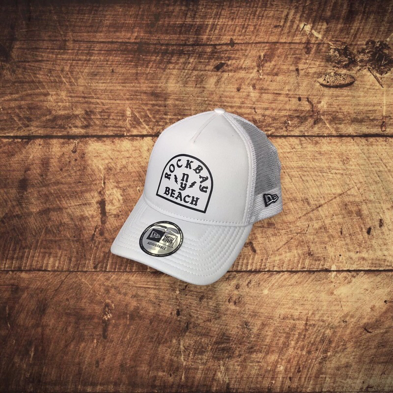 New Era Trucker Cap - Rockbay Beach Ny Original 100%