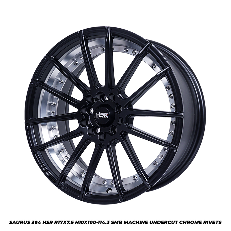 Velg Mobil Ring 17 HSR SAURUS 304 Velg R17 HRV Xpander Innova Rush Sienta Terios
