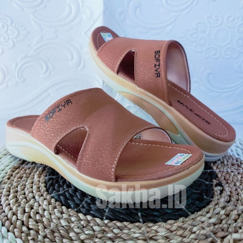 DISKON SANDAL WEDGES WANITA SENDAL SOFIYA