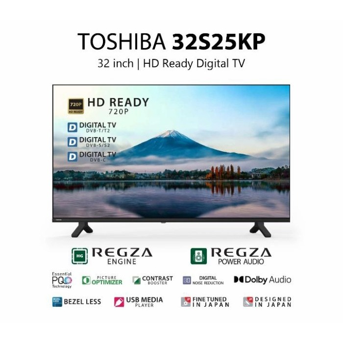 Toshiba Digital TV 32 inchi 32S25KP