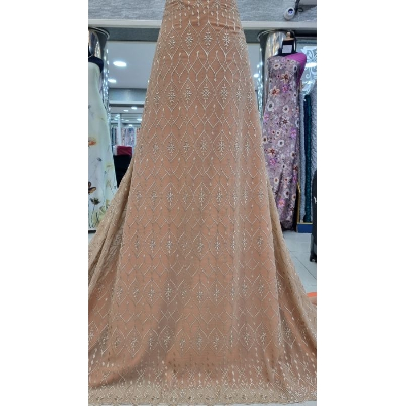 Sifon Ceruty Bordir Chiffon Ceruti Embroidery