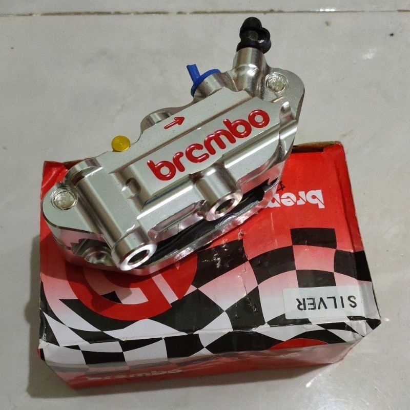 kaliper monoblok Nissin kaliper Nissin monoblok silver gold