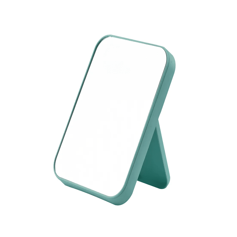 ANK CERMIN LIPAT PERSEGI PORTABLE / STANDING BEAUTY MIRROR KACA DUDUK UNTUK RIAS MAKEUP WAJAH / FOLDABLE VANITY MIRROR CERMIN MEJA-1