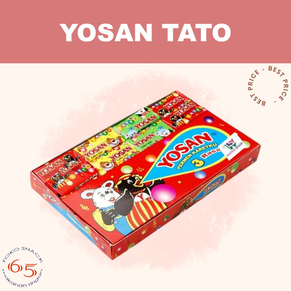 

Yosan Tato 60. permen karet. PAK