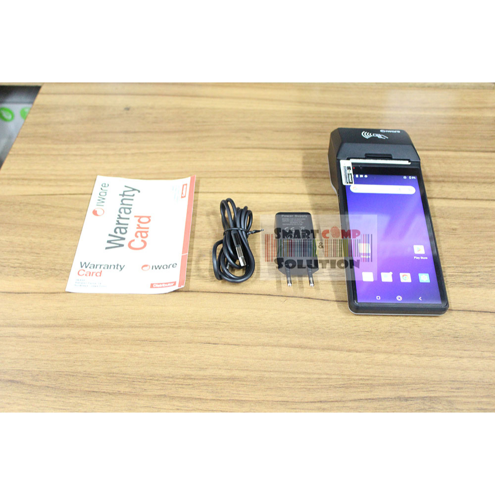 POS Android Mobile Mesin Kasir Portable Iware AP-02 PRO 2GB+16GB NFC