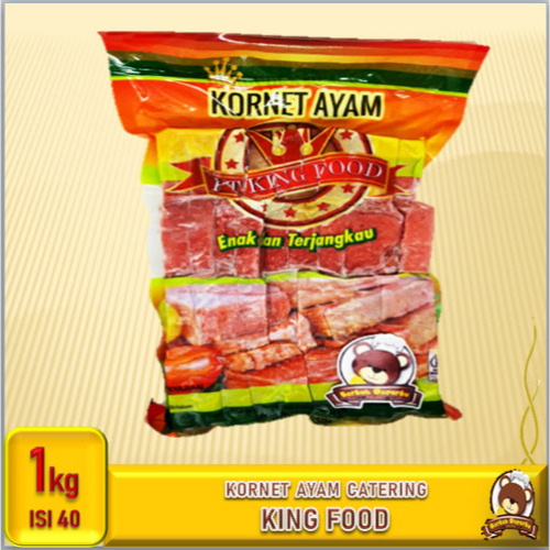 

Kingfood Kornet Ayam Cathering 1kg Katering King Food Distributor Makanan Beku Frozen Food Bogor