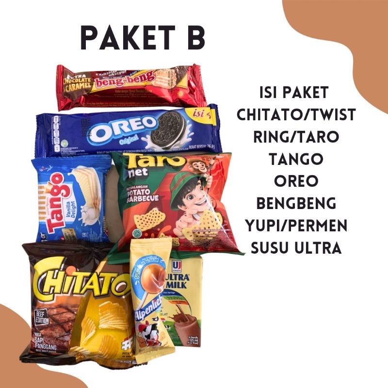 SOUVENIR ULTAH ANAK POUCH SERUT HAMPERS ULTAH ANAK SNACK ULTAH ANAK