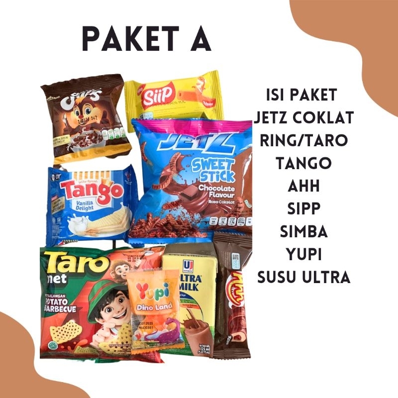 SOUVENIR ULTAH ANAK POUCH SERUT HAMPERS ULTAH ANAK SNACK ULTAH ANAK