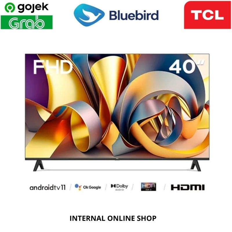 TCL 40A9 Smart TV 40 Inch FHD Android TV Dolby Audio Garansi Resmi