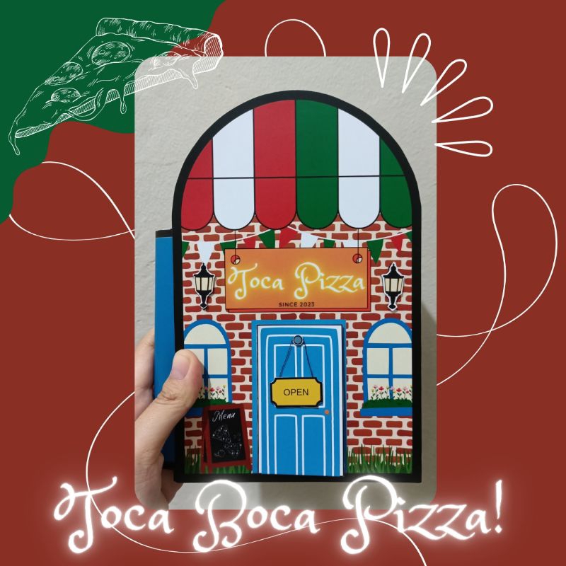 TOCA BOCA PIZZA MAINAN KERTAS PAPER DOLL TOCA BOCA VIRAL MAINAN EDUKASI MAINAN ANAK