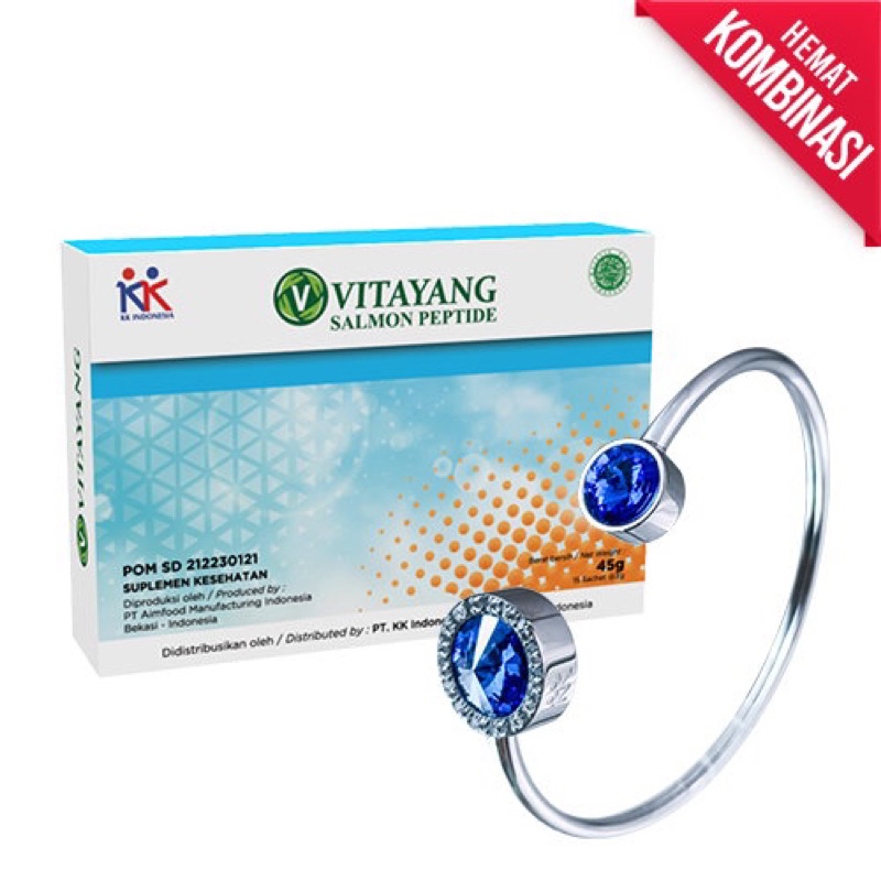 PROMO KK LIFORCE Bracelet / KKL Gelang Tangan / KK Indonesia / ORI - LOVE STONE