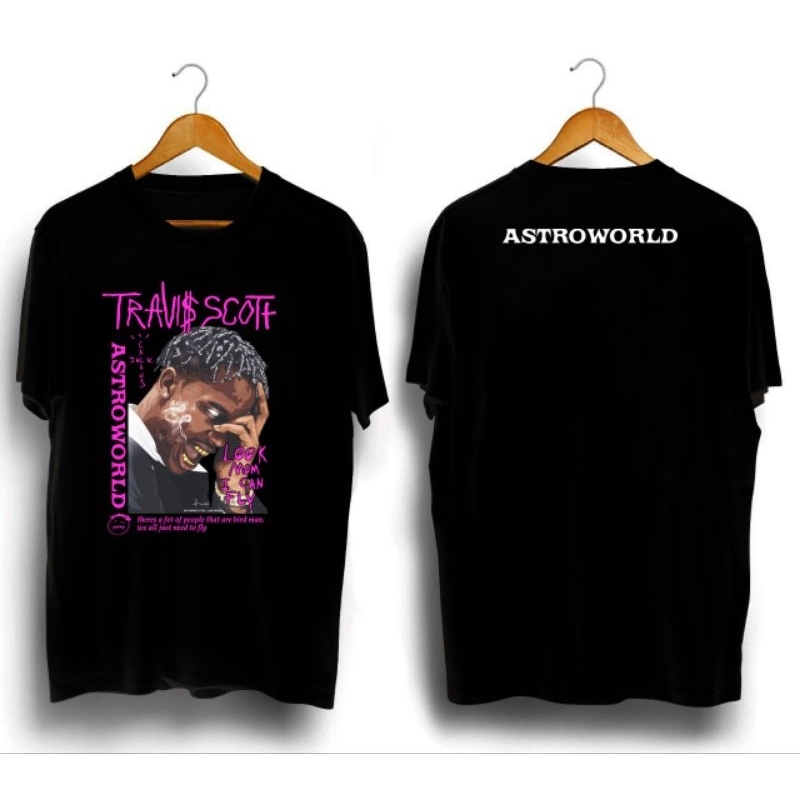 kaos pria/TRAVIS SCOTT/kaos band